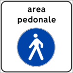 area pedonale