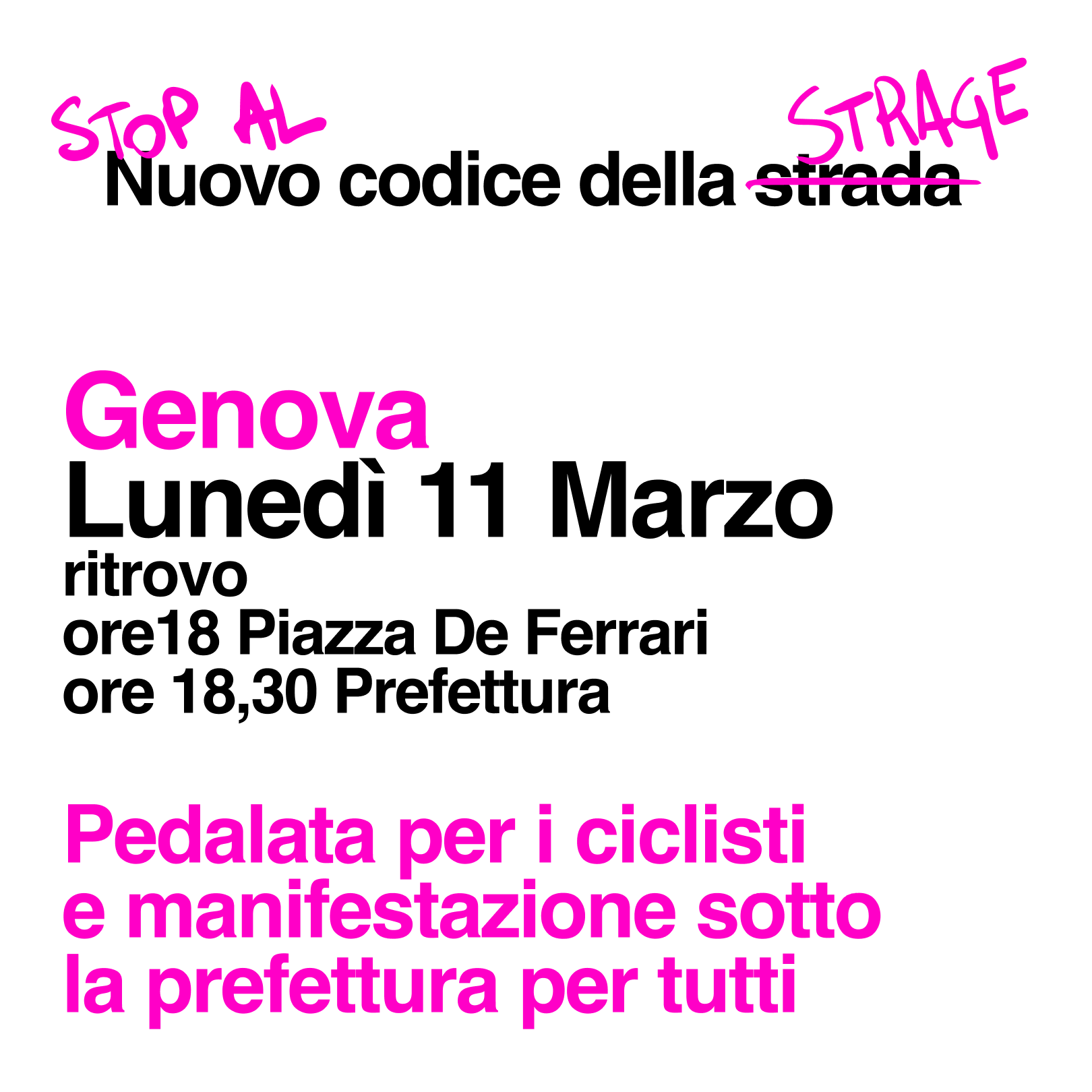 Stop al CODICE della STRAGE instagram post 61