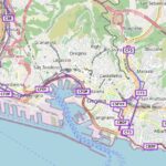 Mappa aggiornata delle ciclovie genovesi