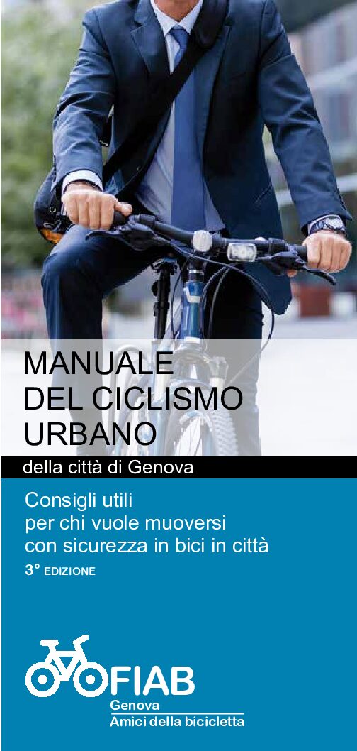Copertina del Manuale del ciclismo urbano di FIAB Genova