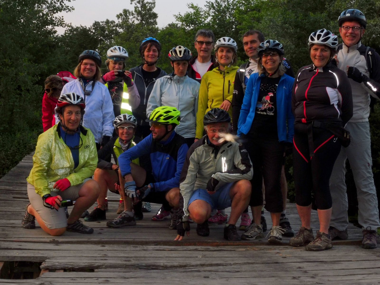 Pedalata notturna nei boschi del Ticino