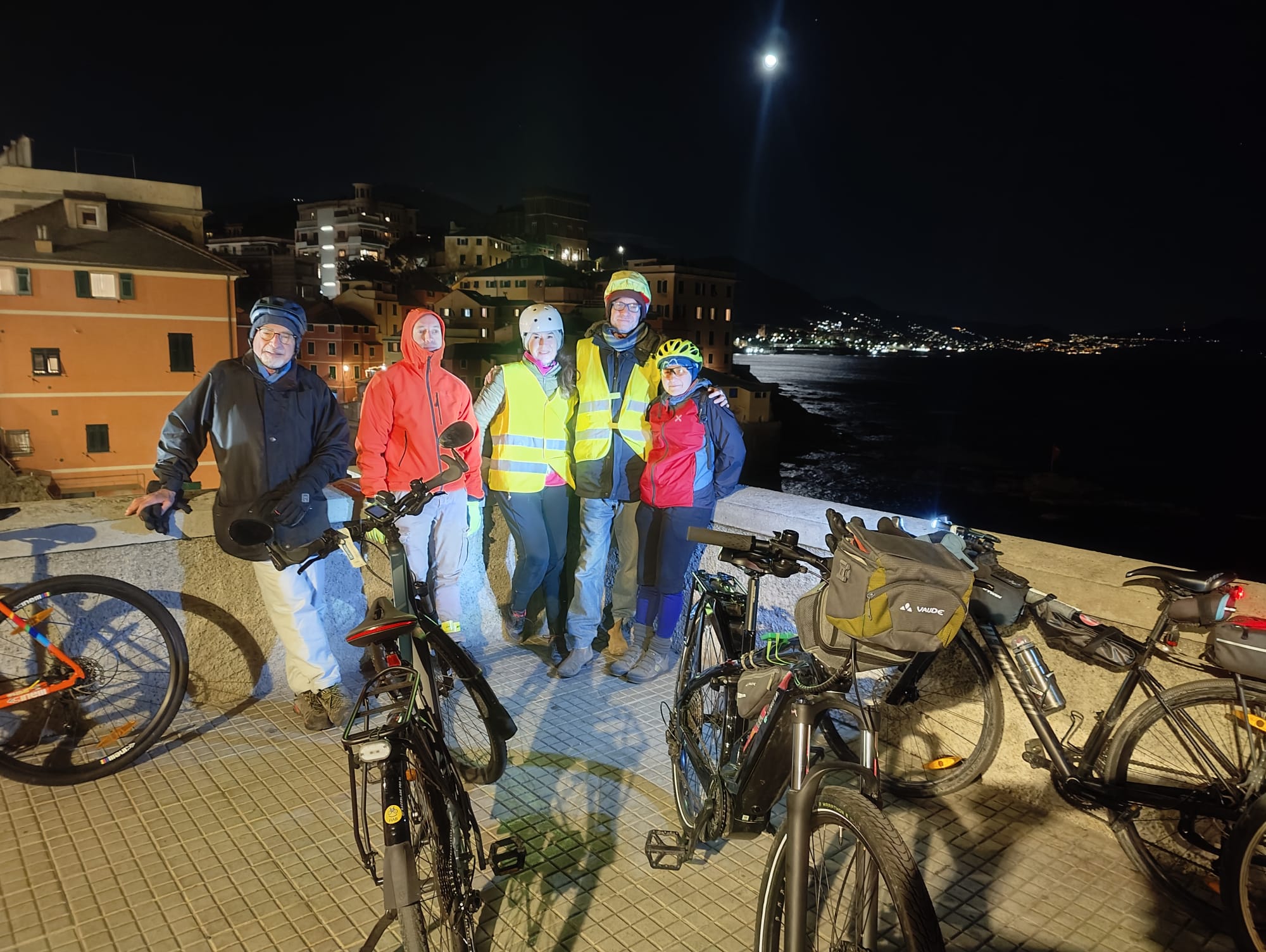 Pedali nella Notte, non solo d'estate del 16 gennaio