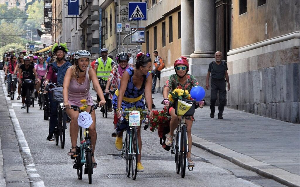 Genova Women Bike Ride, pedalata inclusiva di FIAB Genova