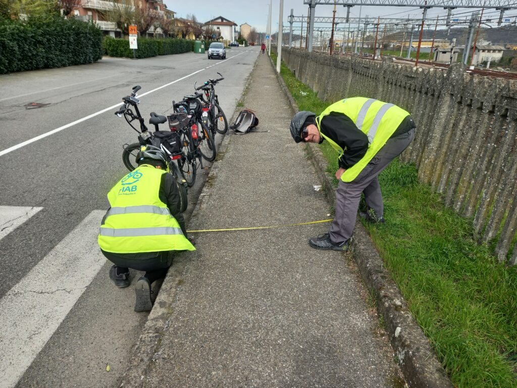 Sopralluogo del Gruppo Tecnico Mobilità di FIAB Genova